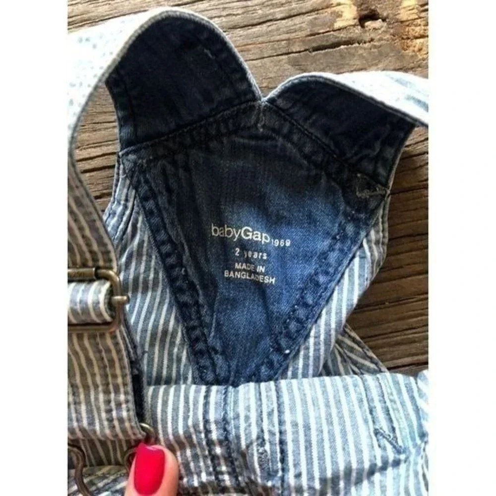 Gap‎ Boy 2T Railroad Overalls